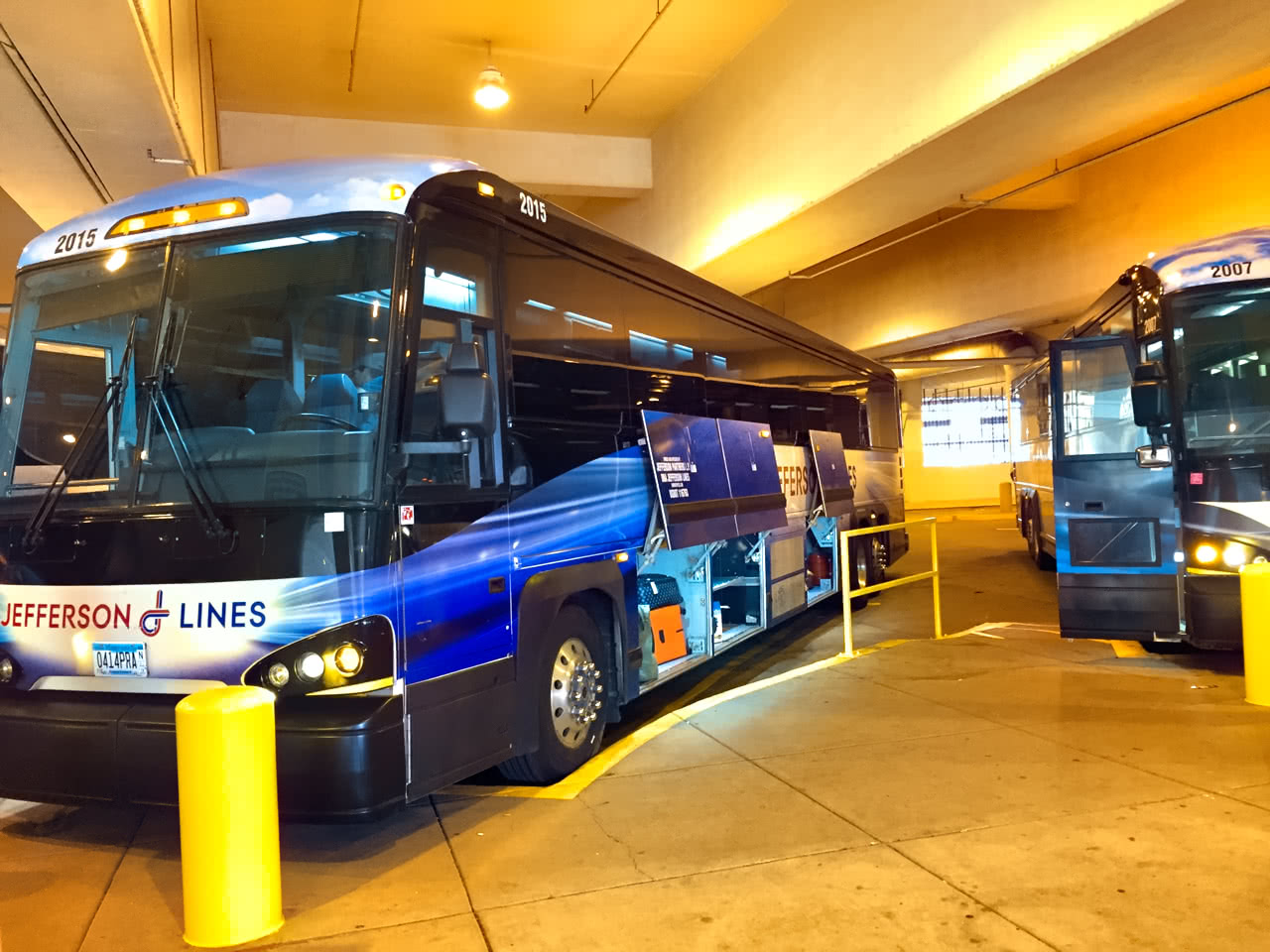 Jeffereson Bus Lines, brought us to Osce