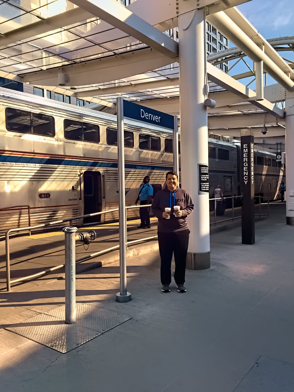 a quick stop for coffee in Denver, CO.jp