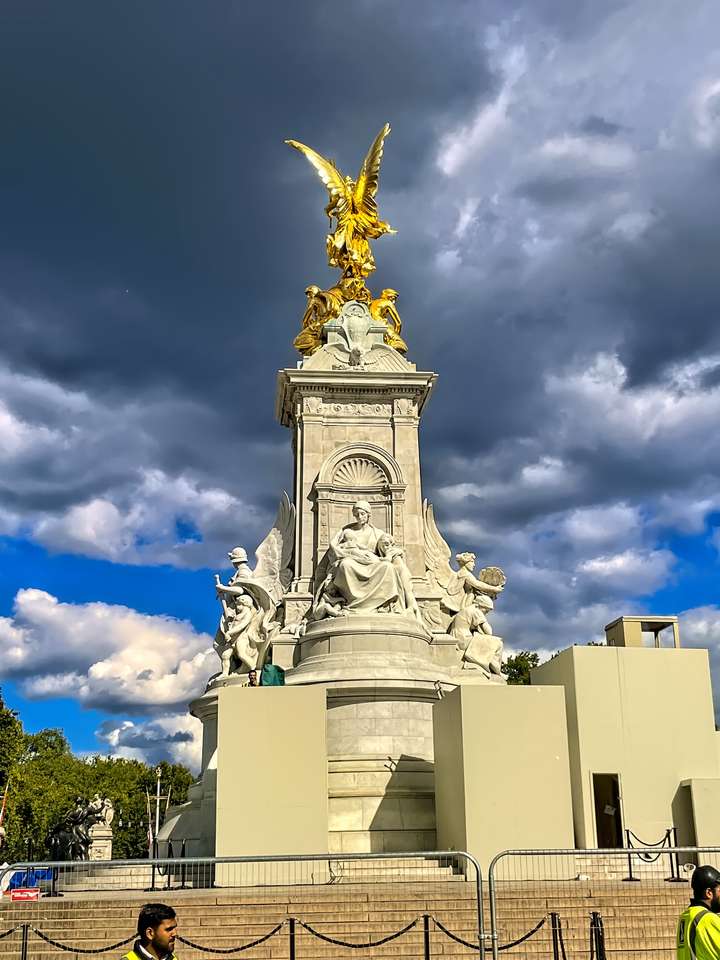 The Queen Victoria Memorial at Buckingham Palace