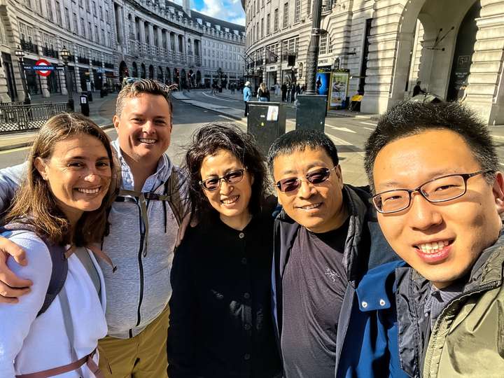 Culture Exchange at Picadilly Circus