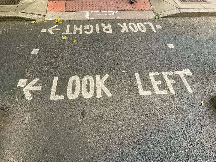 Just in Case You Need Help Crossing the Street