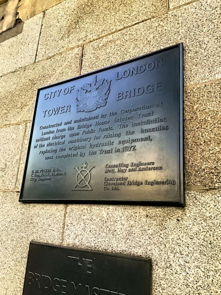 Sharing a Litte Bit of Tower Bridge History