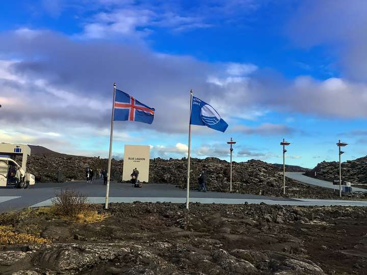 Arrival at the Blue Lagoon