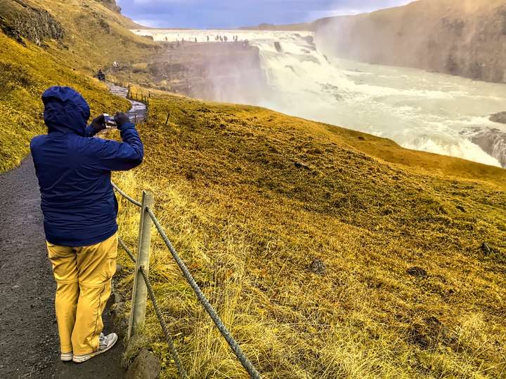 Yes, We Took Photos From All Angles at Gullfoss