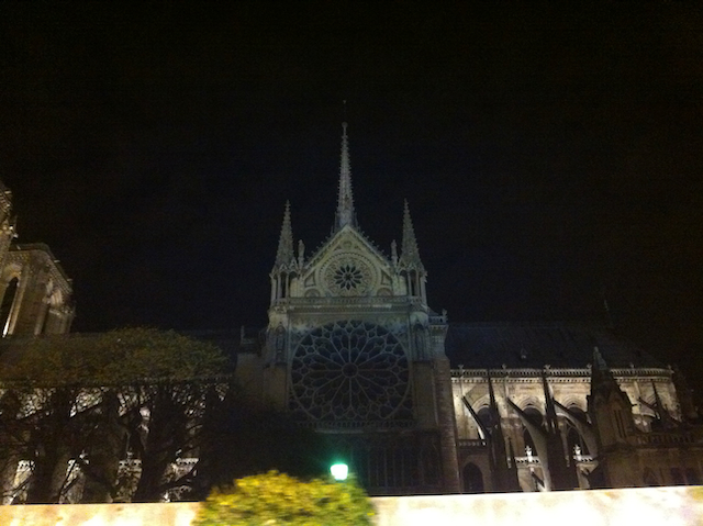 Notre Dame from the Seine