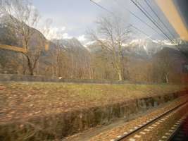 On the Train towards Arona, Italy