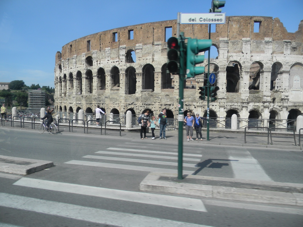 We made it to the Colosseum!