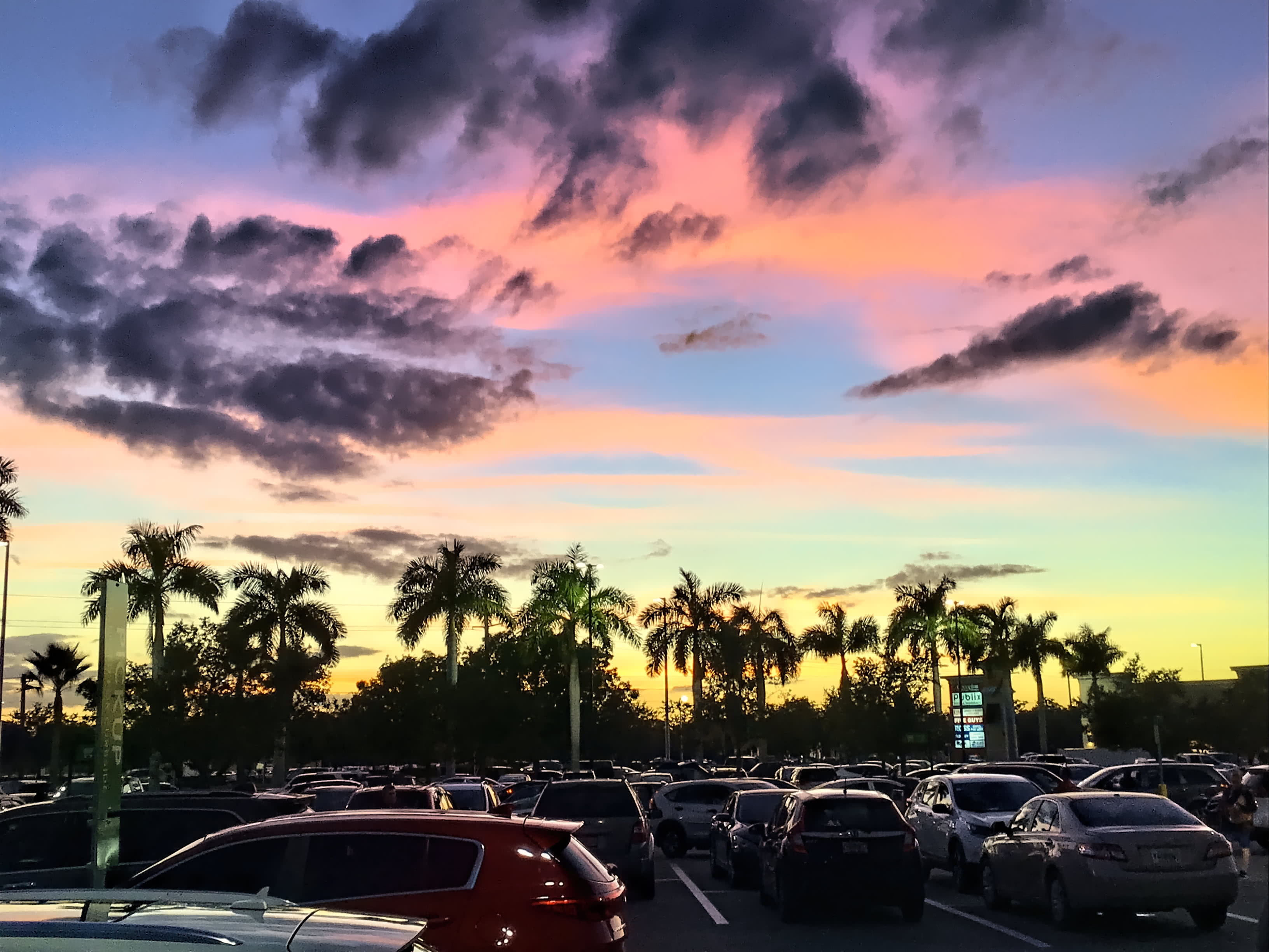 Sunset in North Port, FL 
