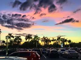 Sunset in North Port, FL 