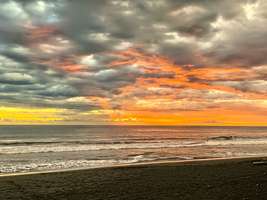 Sunset in Playa Hermosa, CR