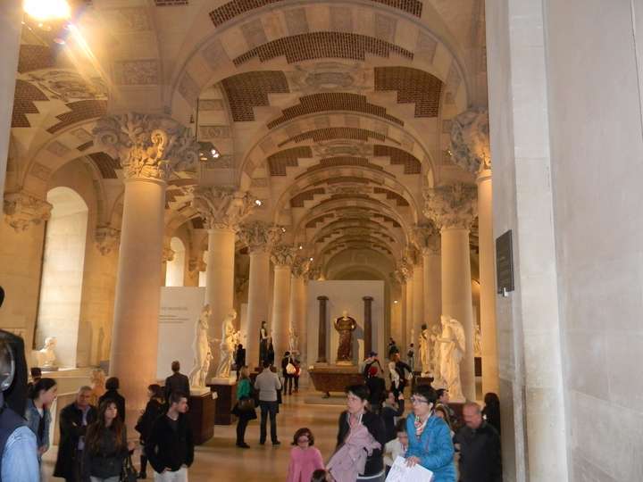 Inside the Louvre